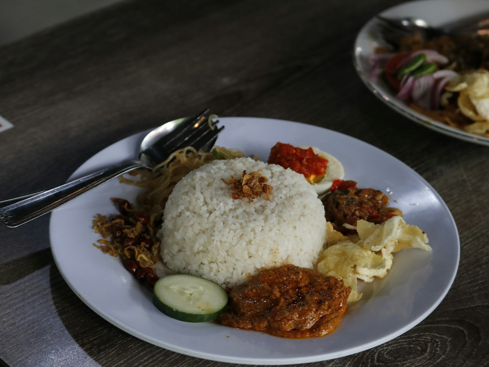 Nasi Lemak with Sambal